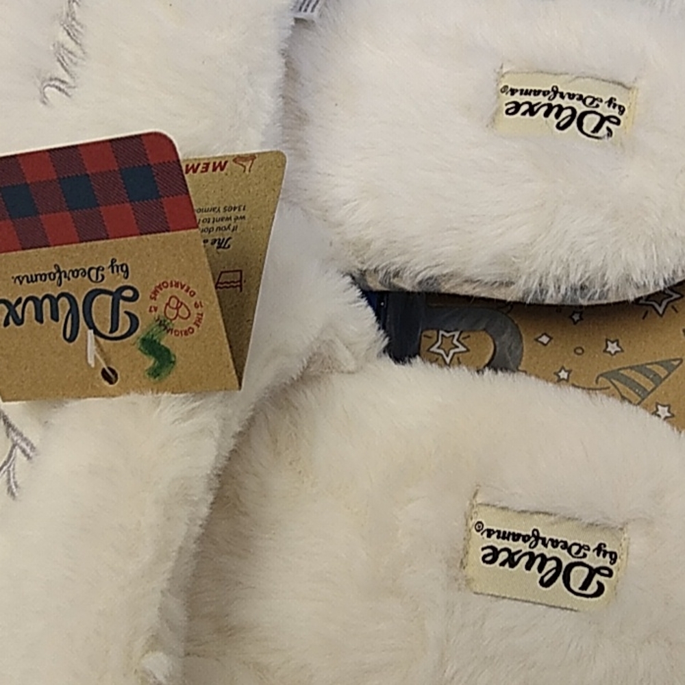 DELUX MEMORY FORM SLIPPERS